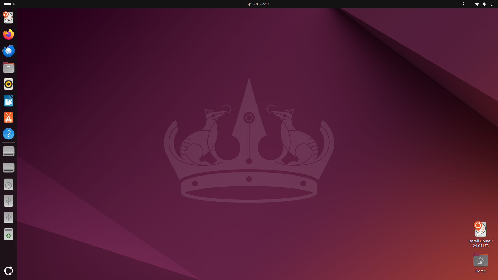Ubuntu desktop